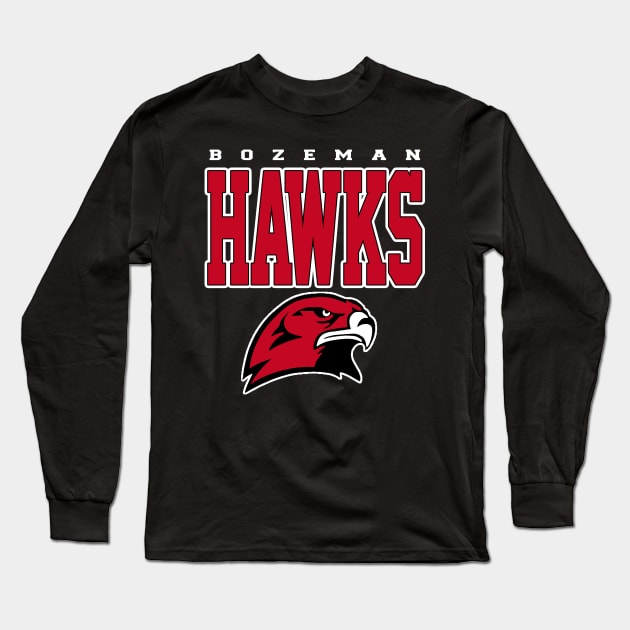 Hawks Long Sleeve T-Shirt by Dojaja